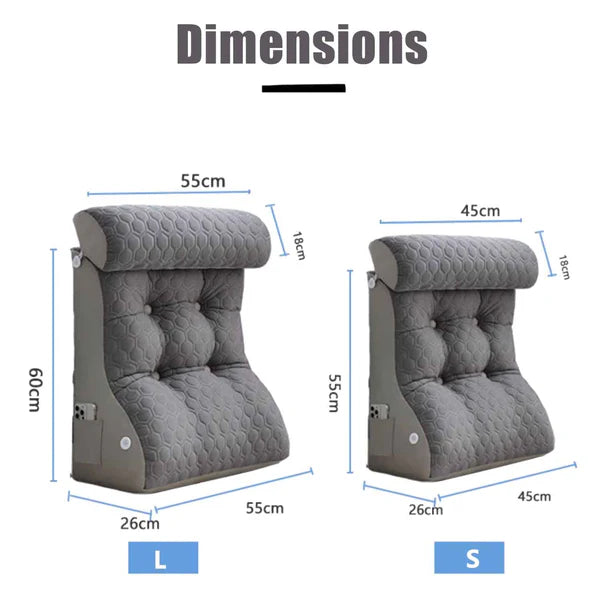 LiseThera™ – Ergonomisch Leeskussen voor Bed, Steun & Comfort