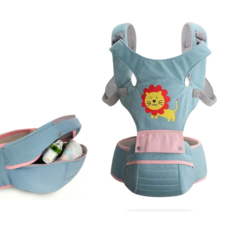 Porte-bébé ergonomique 3-en-1 multifonction