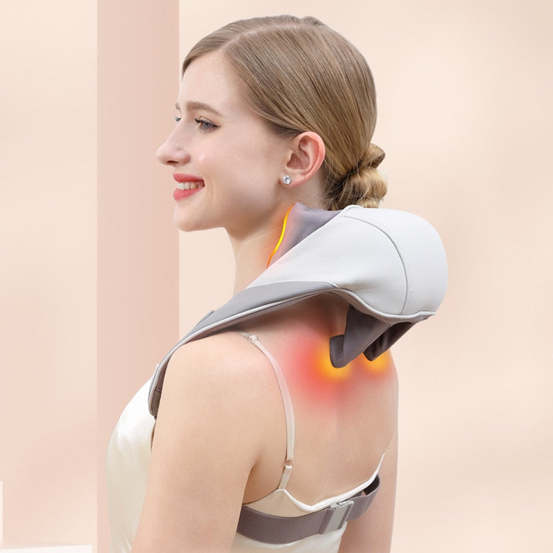 Masseur de cou électrique portable multifonction