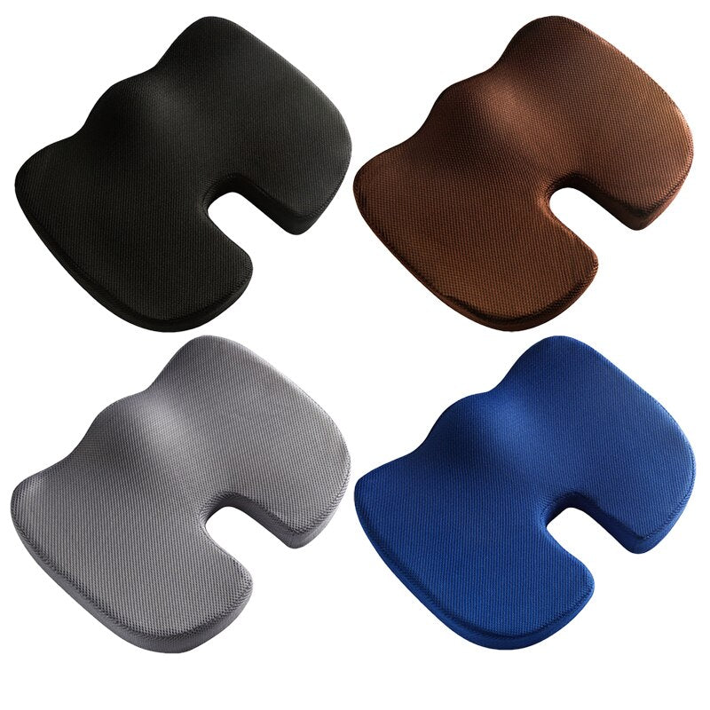 Coussin d'assise ergonomique à mémoire de forme pour confort optimal