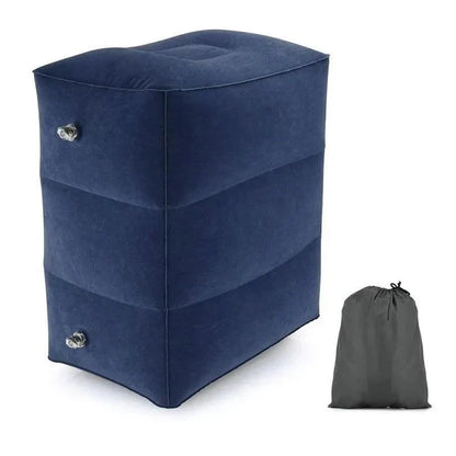 Repose-pieds gonflable ajustable portable