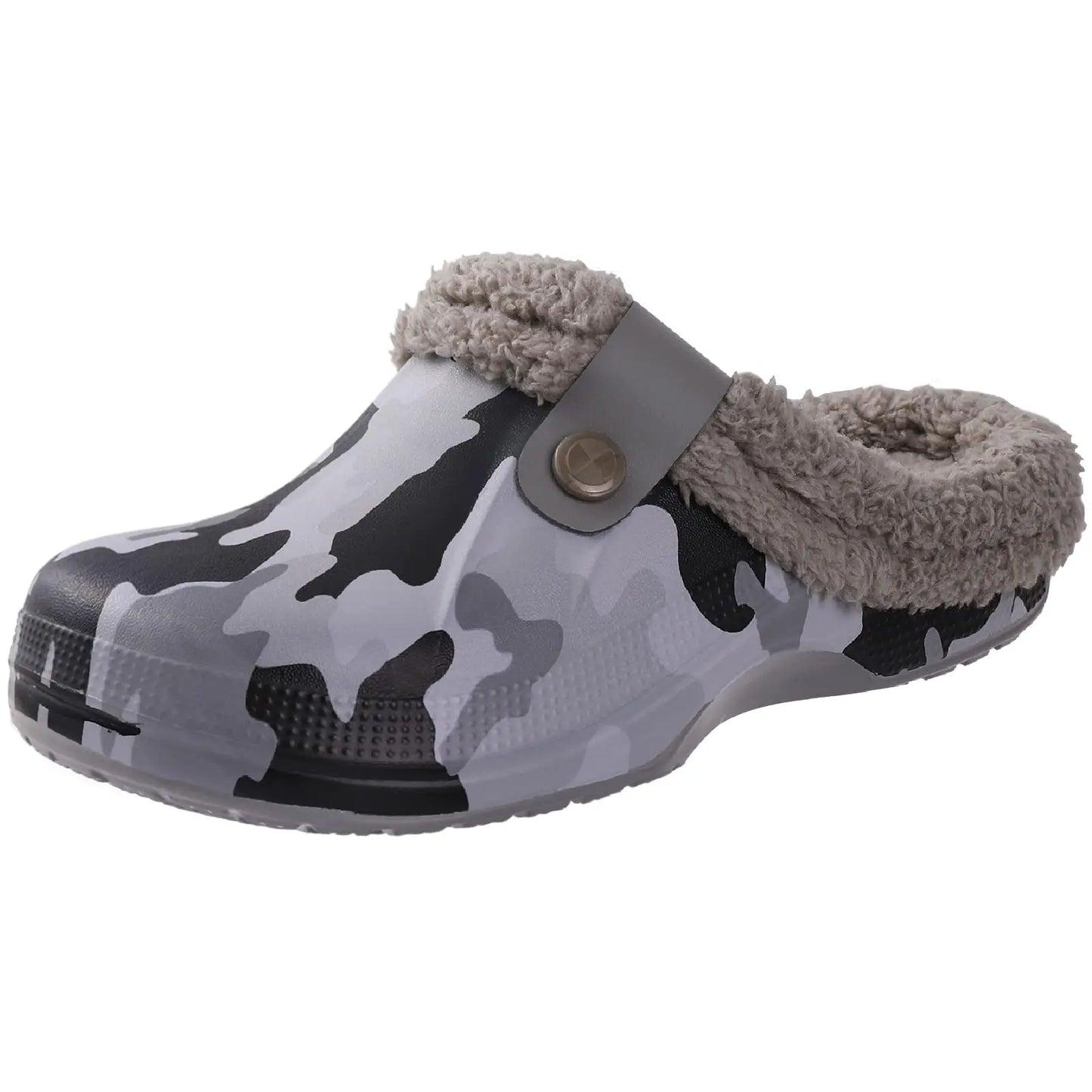 Unisex warme antislip bontpantoffels