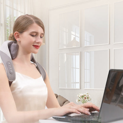 Masseur de cou électrique portable multifonction