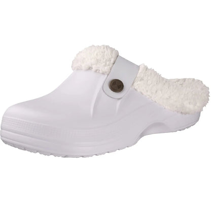 Unisex warme antislip bontpantoffels