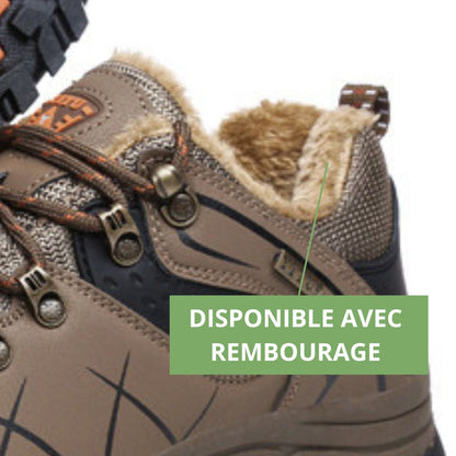 Bottes de randonnée imperméables pour neige et montagne