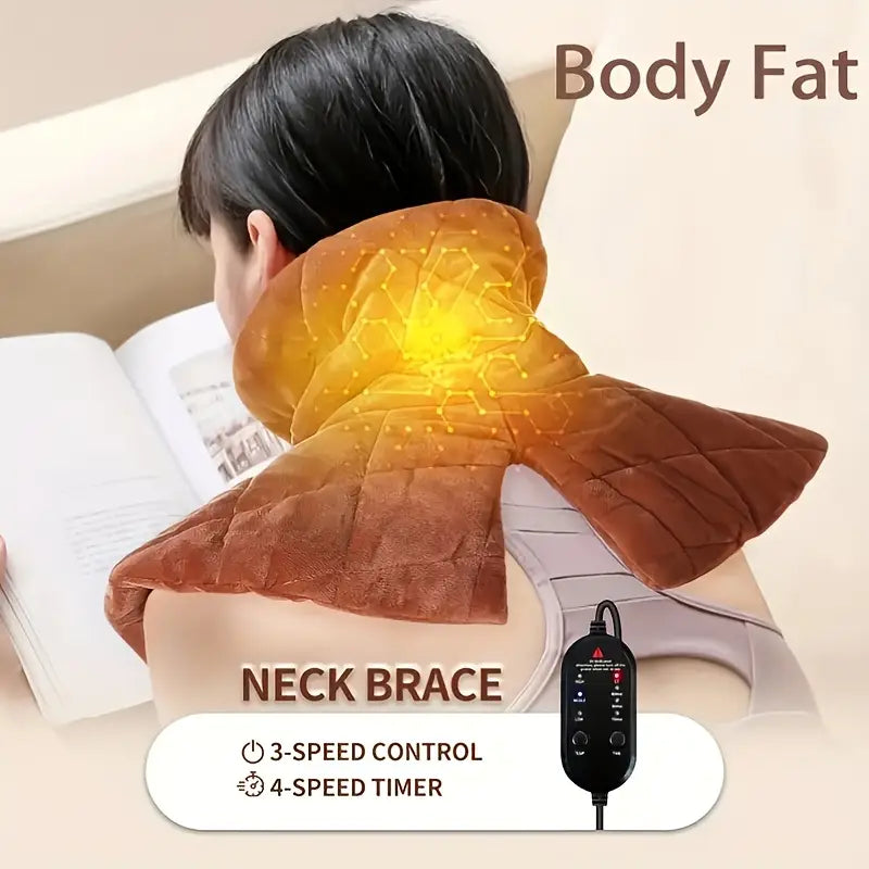 WarmNeck™ – Coussin massant chauffant pour cou et épaules ergonomique