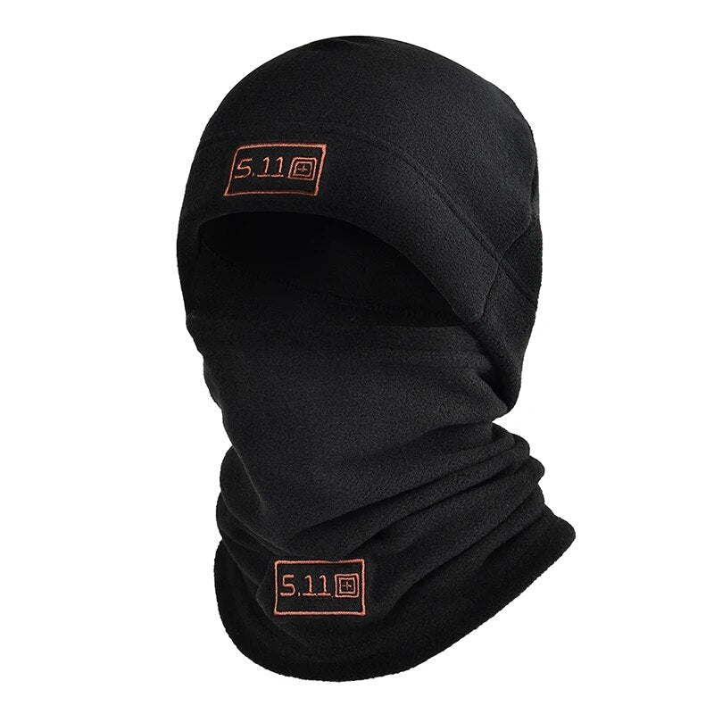 Cagoule chaude isolante en tissu extensible multifonction
