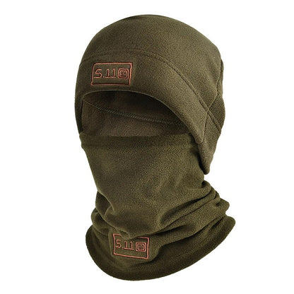 Zachte Kap als Sneeuwmasker