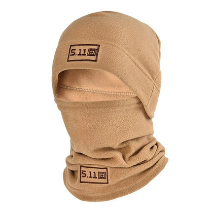 Zachte Kap als Sneeuwmasker