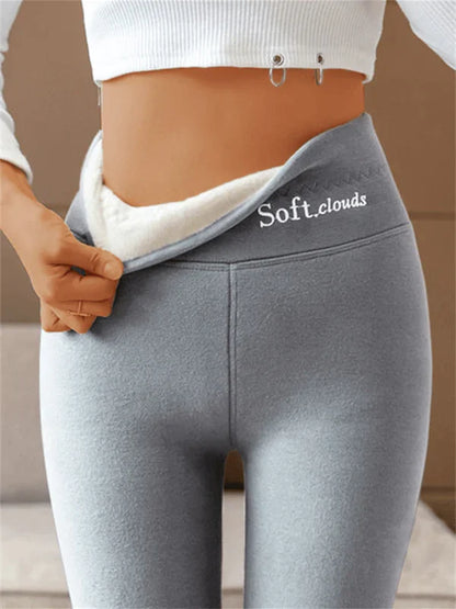 Legging thermique en polaire confortable et chaud
