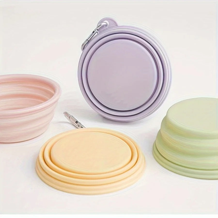 Bol pliable en silicone léger pour voyage