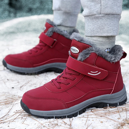 Bottes de neige légères à fourrure synthétique