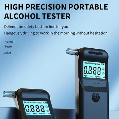 AlcoZen™ – Draagbare elektronische alcoholtester met nauwkeurig LCD-display