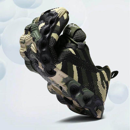 Chaussures orthopédiques respirantes motif camouflage