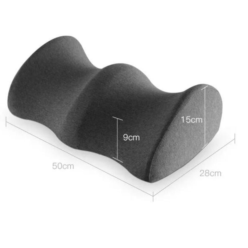Coussin orthopédique ergonomique pour genoux en mousse mémoire