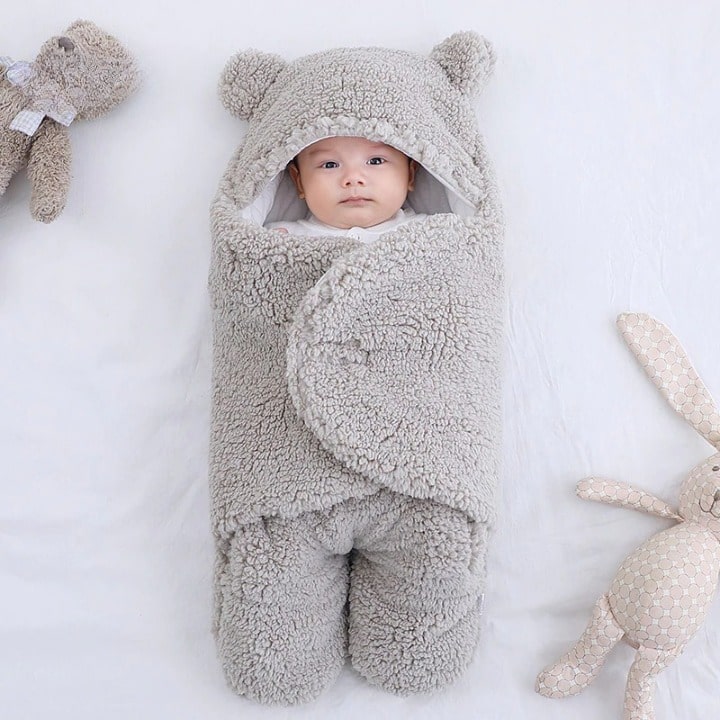 Warme winterdeken voor baby en kind