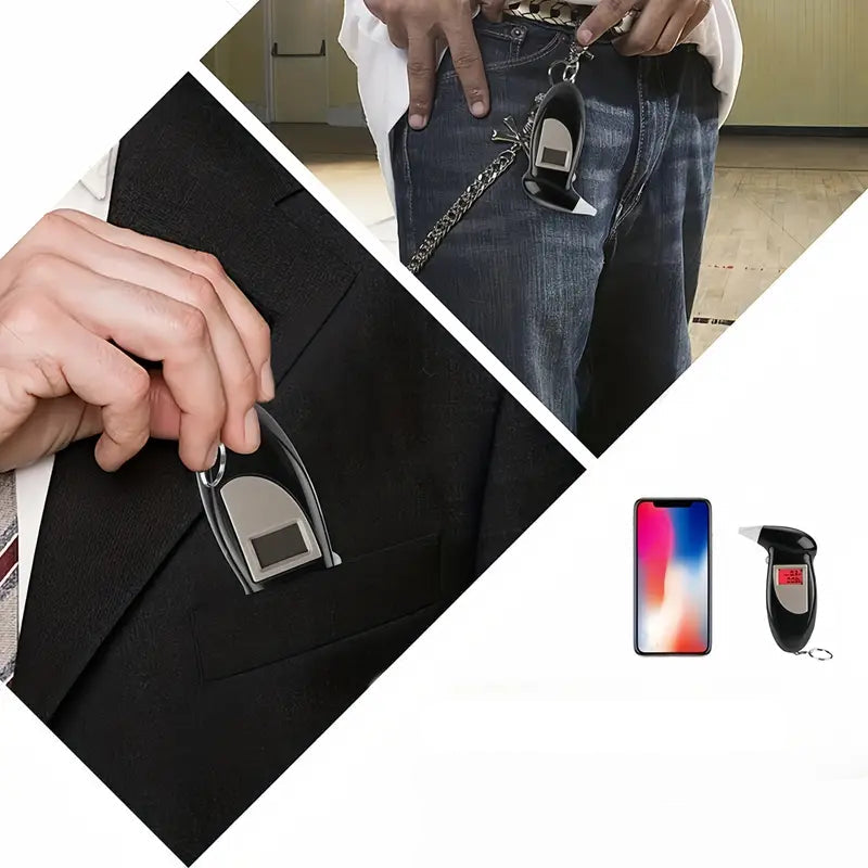 AlcoSense™ – Nauwkeurige en snelle digitale draagbare alcoholtester