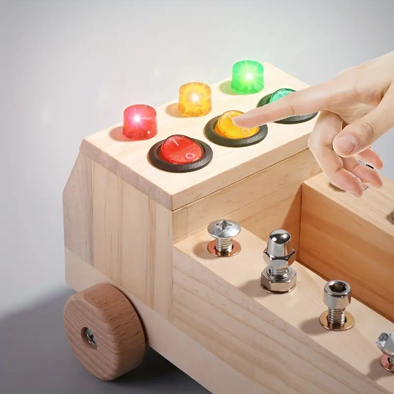 Tableau éducatif Montessori à LED 6 pièces avec vis de montage 8