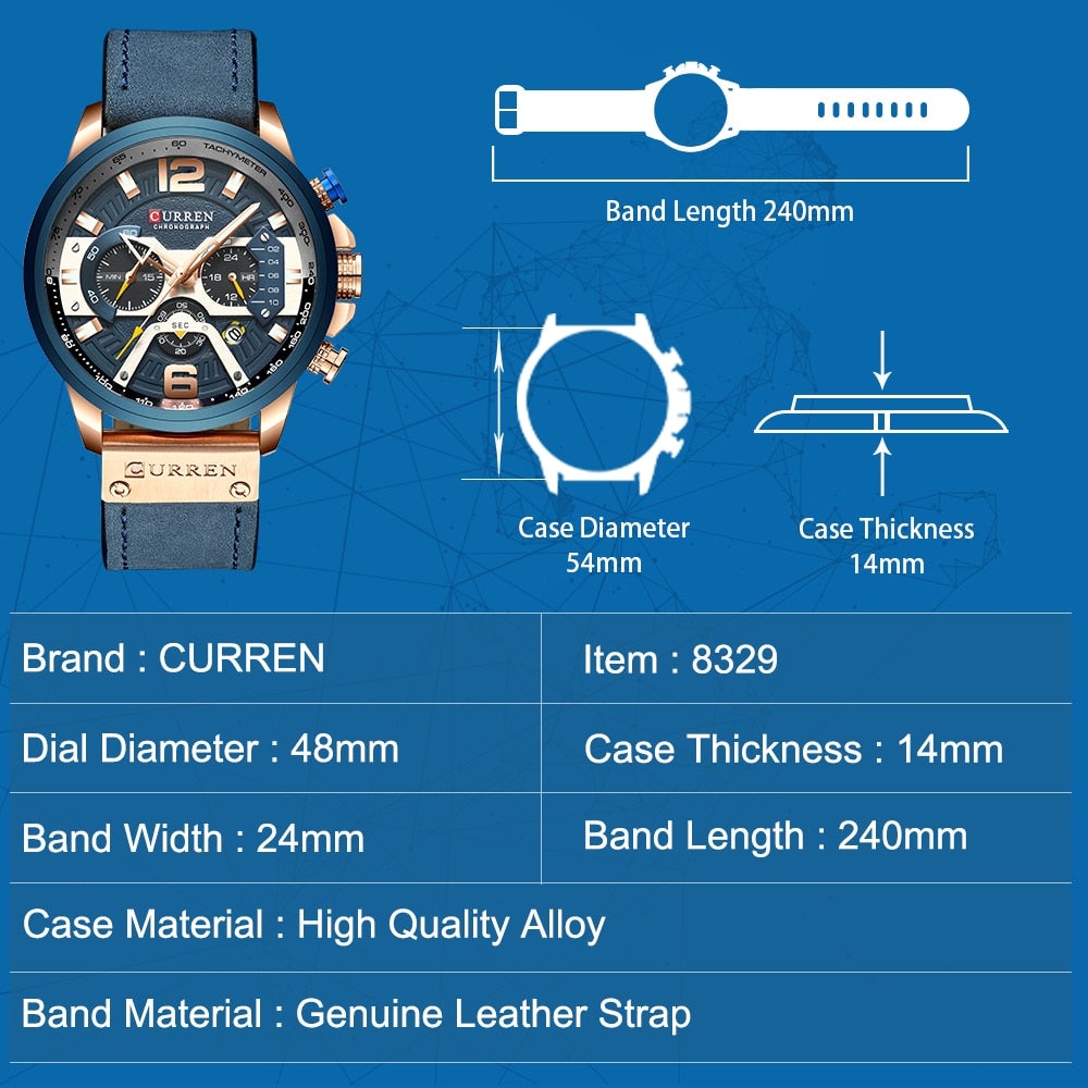 Montre-bracelet analogique élégante à bracelet en acier inoxydable