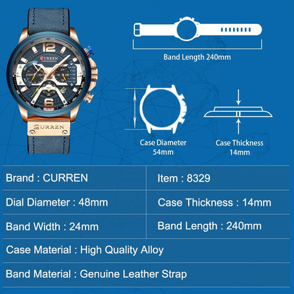 Montre-bracelet analogique élégante à bracelet en acier inoxydable
