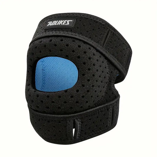 Kneoflex™ – Ademend sportkniebandage met dubbele banden en knieschijfstabilisatie