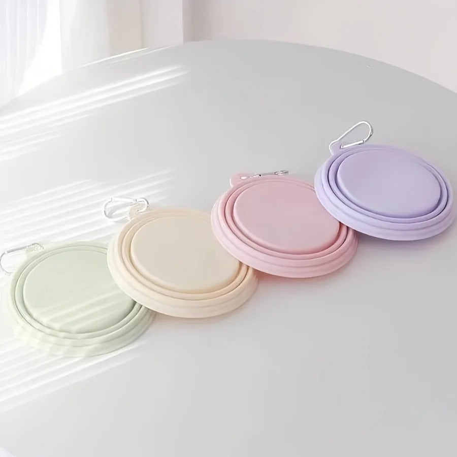 Bol pliable en silicone léger pour voyage