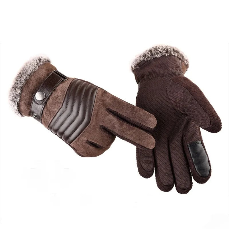 Gants en cuir souple décontractés