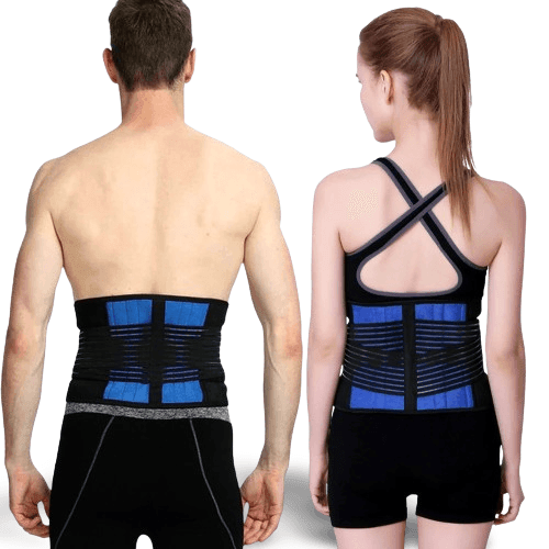 Ceinture lombaire réglable de soutien ergonomique