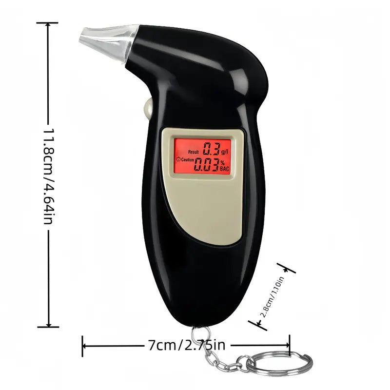 AlcoSense™ – Nauwkeurige en snelle digitale draagbare alcoholtester
