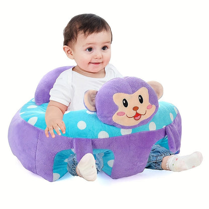 Kinderstoel in olifantenpluche - comfortabel en speels zitje