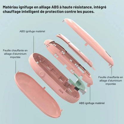 Chauffe-mains rechargeable 2 en 1 avec batterie externe