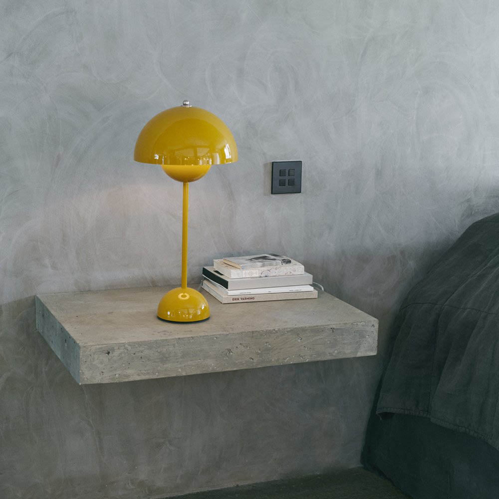 Draagbare LED tafellamp Flowerpot