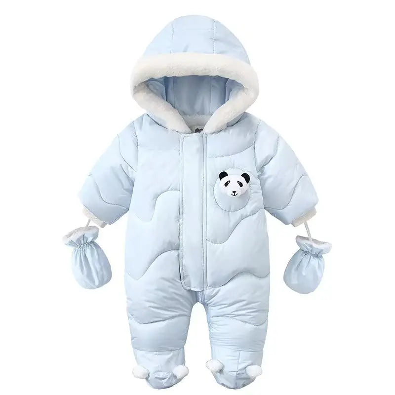 Schattige baby overall met speelgoedprint