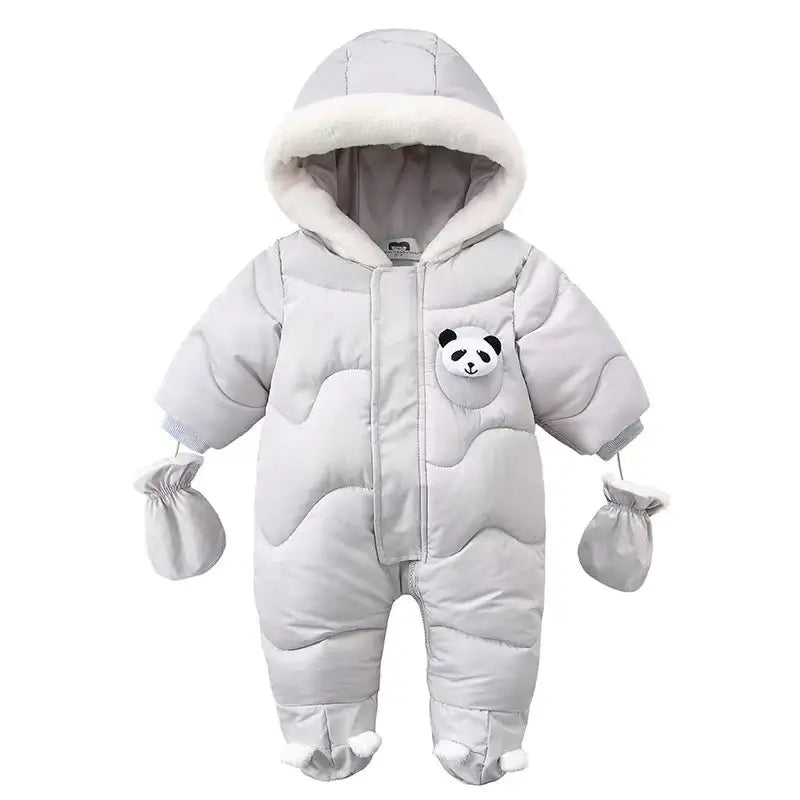 Schattige baby overall met speelgoedprint