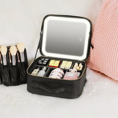 Praktisch compact make-up etui
