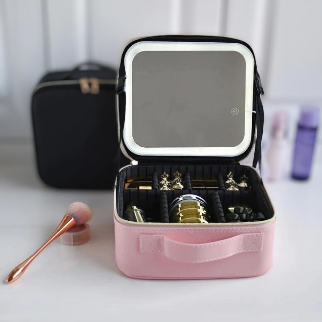 Praktisch compact make-up etui