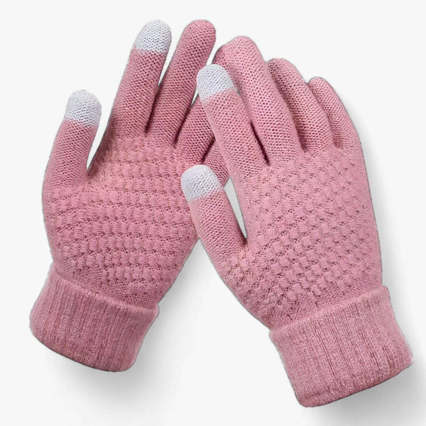 Zachte elastische winterhandschoenen met touchscreen