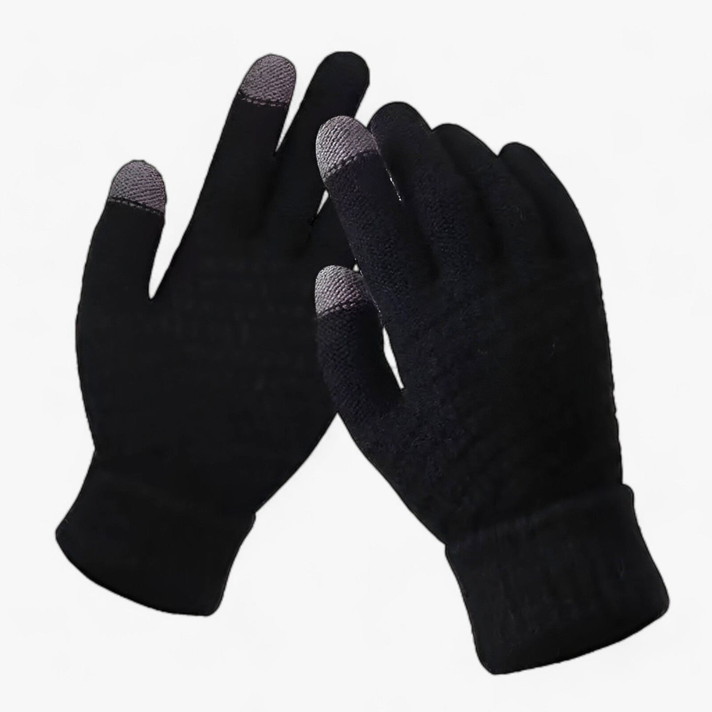 Zachte elastische winterhandschoenen met touchscreen