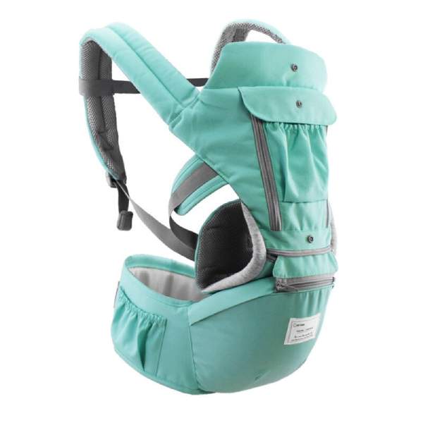 Porte-bébé ergonomique réglable en tissu respirant