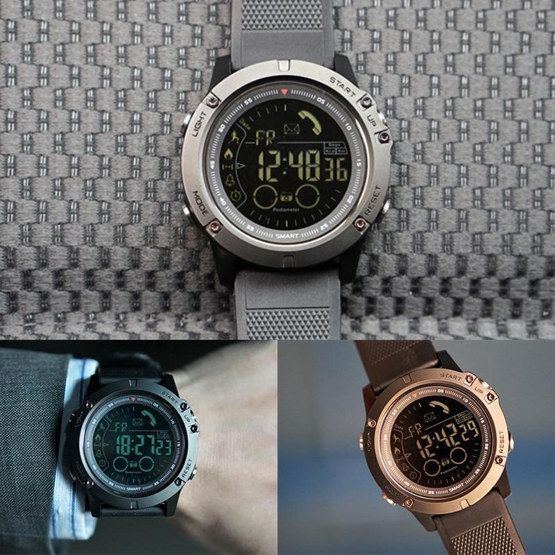 Montre connectée tactique compatible iOS et Android