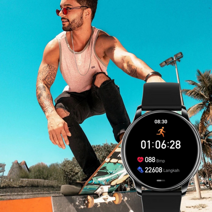 Montre connectée de suivi d'activité sportive étanche
