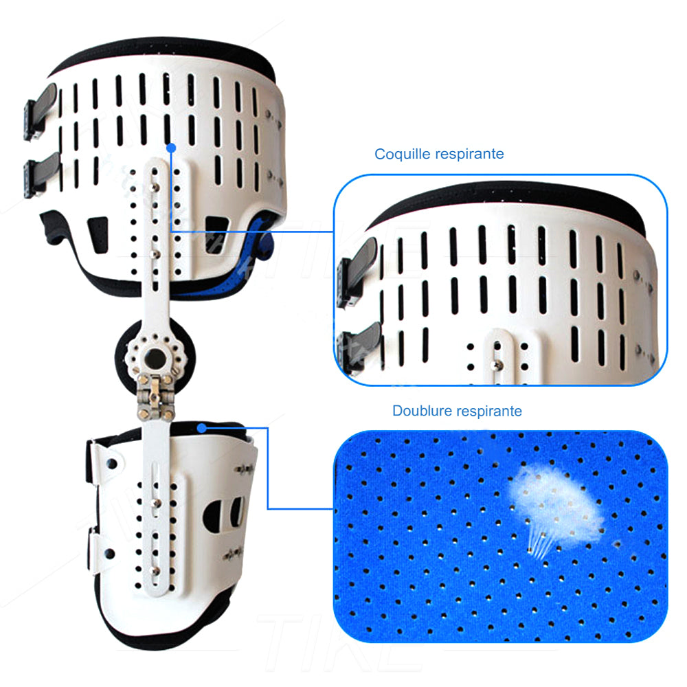 Jambiers cuisse compressifs pour soulagement de la douleur