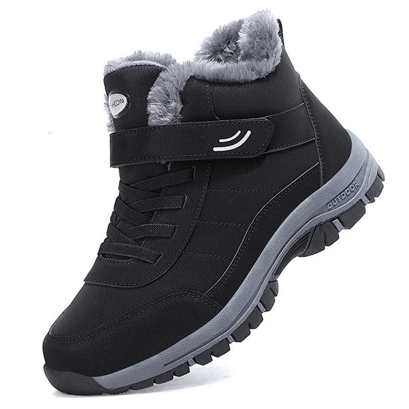 Bottes de neige légères à fourrure synthétique