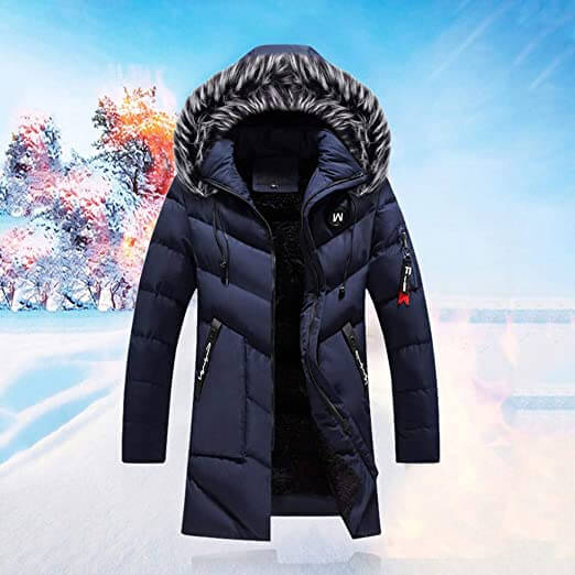 Manteau d'hiver chaud à capuche en fourrure synthétique